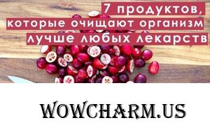 7 продуктов, очищающих организм лучше лекарств