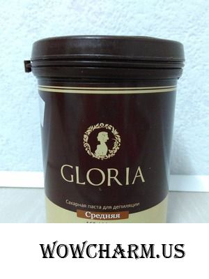 Гладкая кожа без нежелательных волосков с сахарной пастой от Gloria