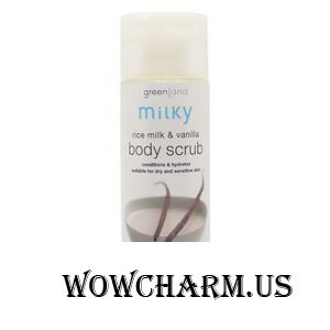 greenland / Скраб для тела body scrub rice milk&vanilla