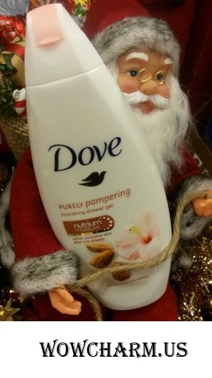 Миндально-розовый дуэт от Dove.