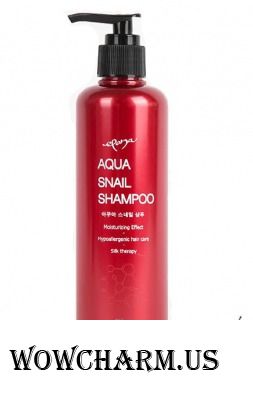 Epona / Шампунь для волос Aqua Snail Shampoo