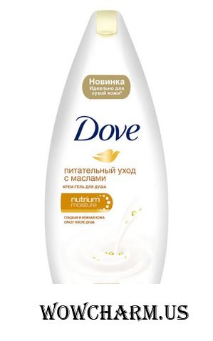 DOVE / Крем-гель для душа Nourishing care&oil shower gel with argan oil