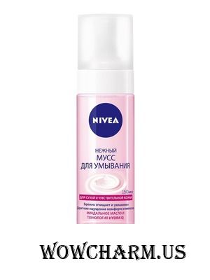 NIVEA / Нежный мусс для умывания для сухой и чувствительной кожи