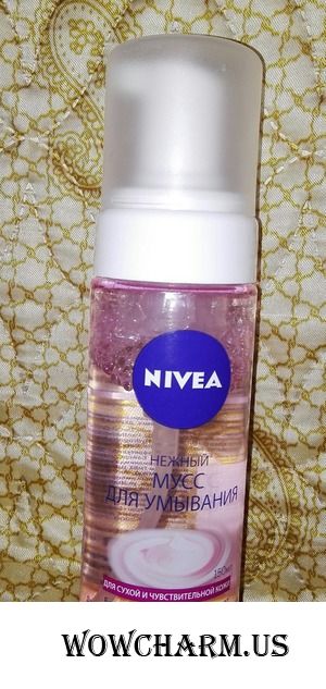 Нежное умывание от Nivea