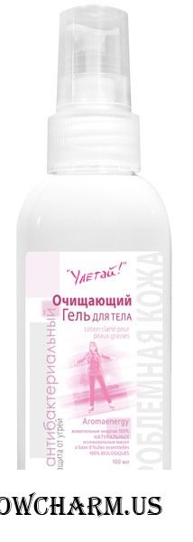 Green Mama / Очищающий гель для тела Улетай