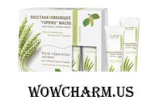 Green Mama / Восстанавливающее "горячее" масло для сухих и ломких волос Масло пшеничных зародышей и Берёза