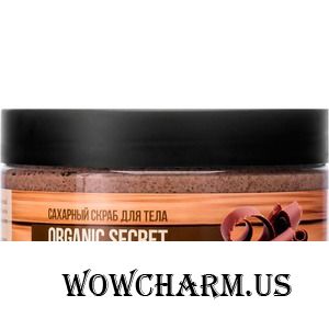 Delicare / Сахарный скраб для тела Organic Secret Молочный шоколад