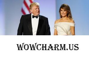Мелания Трамп пришла на инаугурационный бал в платье собственного дизайна