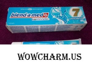 Blend-a-med с ополаскивателем