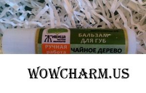 Нежные губки с натуральным бальзамом Живица для самых сладких поцелуев
