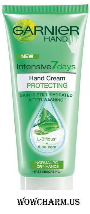 GARNIER / Крем для рук Intensive 7 Aloe Vera Hand Cream
