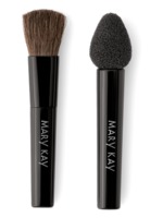 Набор: кисточка-аппликатор и спонж-аппликатор для нанесения тен Mary Kay