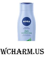 NIVEA / Шампунь для волос 2 in 1 Care Express Care Shampoo and Conditioner Acacia Extract