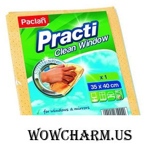 Жизнь без разводов. Салфетка Paclan Practi Clean Window поможет одержать лёгкую победу в борьбе за чистоту стёкол