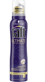 пена для укладки Taft