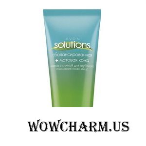 Avon / Маска с глиной для глубокого очищения кожи лица "Сбалансированная+матовая кожа"