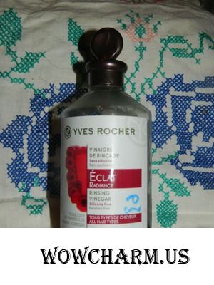Малиновый уксус от Yves Rocher: на мой взгляд, он совершенно бесполезен