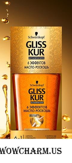 Gliss Kur / Масло для волос 6 Эффектов Масло-Роскошь