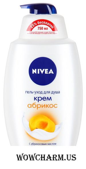NIVEA / Гель-крем для душа гель-уход для душа крем абрикос