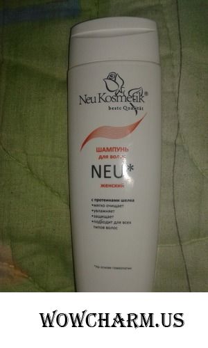Интересный шампунь на основе гомеопатии от Neu Kosmetik