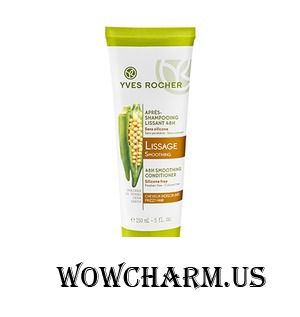 Yves Rocher / Бальзам-ополаскиватель для непослушных волос Soin Vegetal Capillaire 48 H Smoothing Conditioner