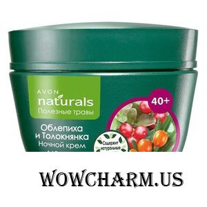 Avon / Ночной крем для лица "Облепиха и толокнянка"