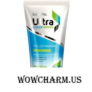 Faberlic / Гель для умывания для жирной и проблемной кожи серии Ultra Clean Ultra Green
