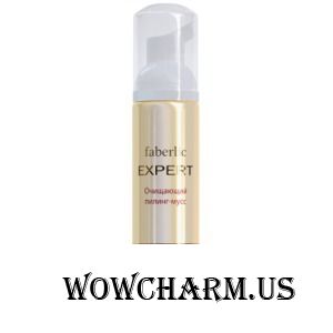 Faberlic / Очищающий пилинг-мусс серии Expert