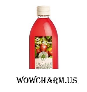 Yves Rocher / Гель для Ванны и Душа Strawberry Shower Gel