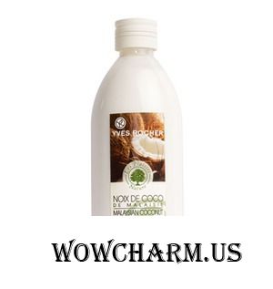 Yves Rocher / Увлажняющее Молочко для Тела Malaysian Coconut Silky Lotion