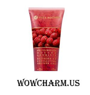 Yves Rocher / Гель - Гоммаж для Душа Redberries Exfoliating Shower Gel