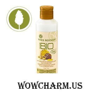 Yves Rocher / Питательное Молочко для Снятия Макияжа Creamy Cleansing Lotion Honey&Organic Muesli