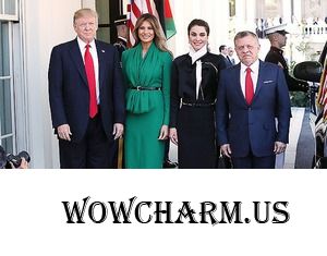 Новый изумрудный наряд Мелании Трамп