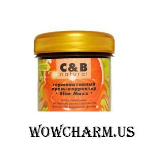v.i.Cosmetics / Антицеллюлитный крем C&B Natural Термоактивный крем-корректор «Slim Maxx»