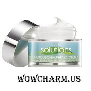 Avon / Матирующий дневной крем для лица "Сбалансированная + матовая кожа" SPF 15