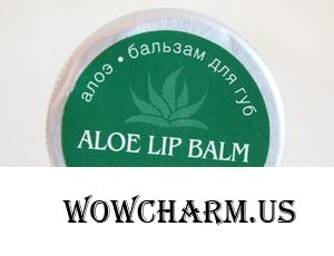 Ухоженные губы с бальзамом Aloe Planet