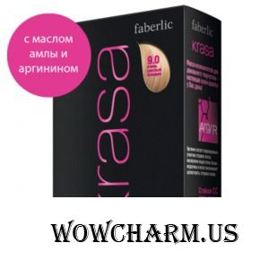 Faberlic / Стойкая СС крем-краска для волос Krasa с маслом амлы и аргинином