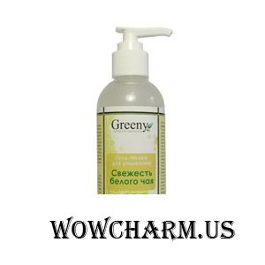 v.i.Cosmetics / Greeny Гель-пенка для умывания «Свежесть белого чая»