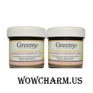 v.i.Cosmetics / Greeny Успокаивающая маска «Здоровье и свежесть лица»