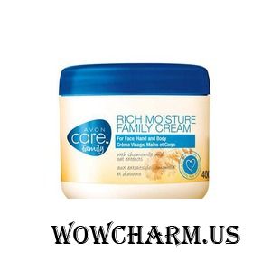 Avon / Интенсивно увлажняющий крем для лица и тела для всей семьи "Ромашка и овес"