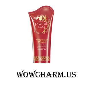 Avon / SPA Тонизирующий скраб для тела "Чарующая Индия" с маслами сандала и семян кунжута