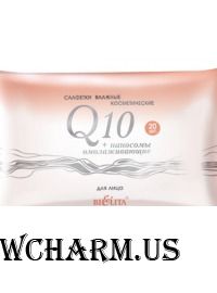 Bielita / Q10 Салфетки влажные косметические омолаживающие для лица