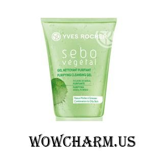 Yves Rocher / Глубоко Очищающий Гель для Умывания Sebo V'eg'etal Purifying Cleansing Gel