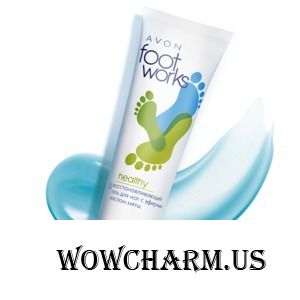 Avon / Восстанавливающий гель для ног с эфирным маслом мяты