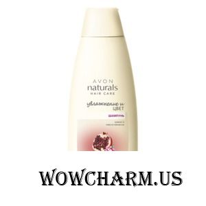 Avon / Шампунь для волос "Увлажнение и цвет. Гранат и масло камелии"