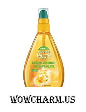 GARNIER / Fructis Тройное Восстановление Масло-Эликсир Преображение