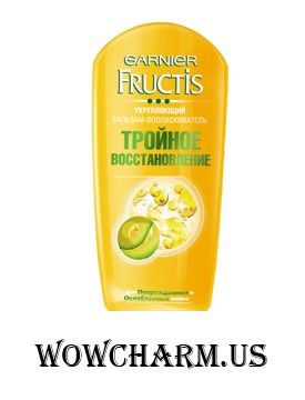 GARNIER / Fructis Тройное Восстановление Укрепляющий Бальзам-Ополаскиватель