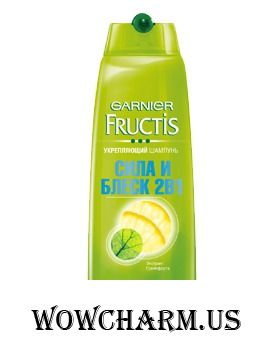 GARNIER / Fructis Сила и Блеск Укрепляющий Шампунь 2 в 1