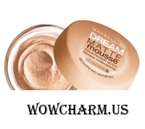 Maybelline / Dream Matte Mousse - матирующий тональный мусс