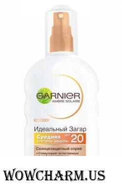 GARNIER / Ambre Solare Идеальный загар Cолнцезащитный спрей SPF 20
